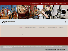 Tablet Screenshot of musikschule-suhl.de